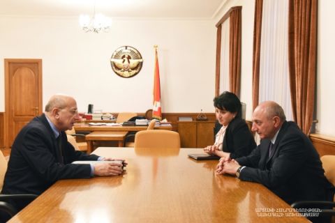 Meeting with chairman of the Statistical Committee of Armenia Stephan Mnatsakanyan
