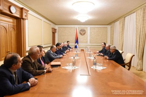 Meeting with the delegation of the Yerevan State Medical University