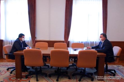 “A separate apartment to every family” promise will be brought to life within a set time-frame: Republic’s President received the Mayor of Stepanakert