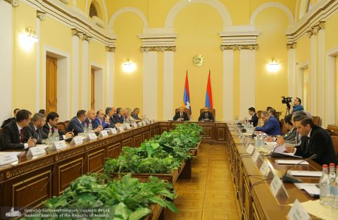 Inter-Parliamentary Committee on Cooperation between the National Assembly of the Republic of Artsakh and the National Assembly of the Republic of Armenia Sitting