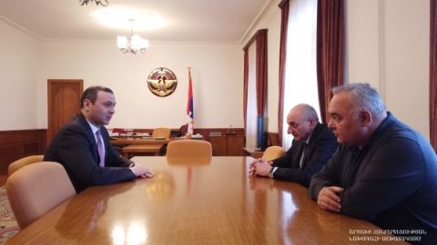 Meeting with secretary of the RA Security Council Armen Grigoryan