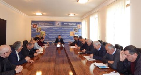 MINISTRY of AGRICULTURE DISCUSSED PROBLEMS caused by drought