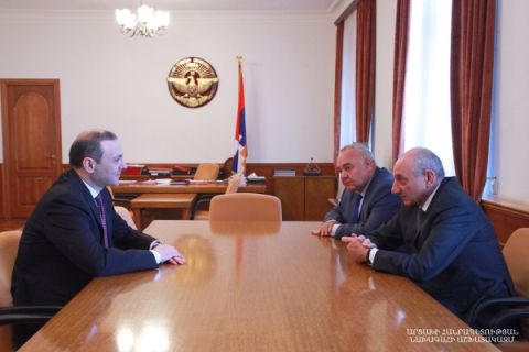 Meeting with secretary of the Armenian Security Council Armen Grigoryan