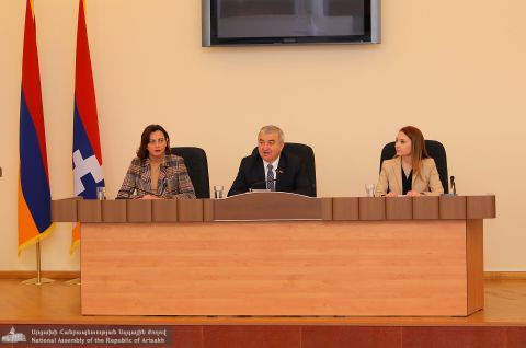 В парламенте Республики Арцах приняли членов фракции Национального собрания Республики Армения &quot;Мой шаг&quot;