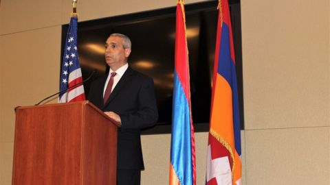 Министр иностранных дел Республики Арцах Масис Маилян выступил в Конгрессе США
