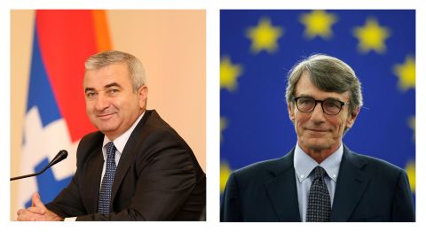 Ашот Гулян поздравил новоизбранного председателя Европейского парламента Давида Сассоли