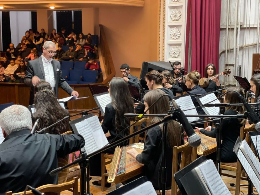 Արցախի ազգային նվագարանների պետական նվագախումբը՝ Մարտունիում