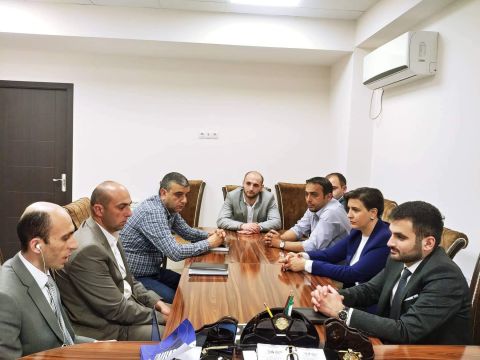 Արտակ Բեգլարյանն ընդունել է ՀՀ վարչապետի աշխատակազմի «Հանրային կապերի և տեղեկատվության կենտրոն» ՊՈԱԿ-ի պատվիրակությանը