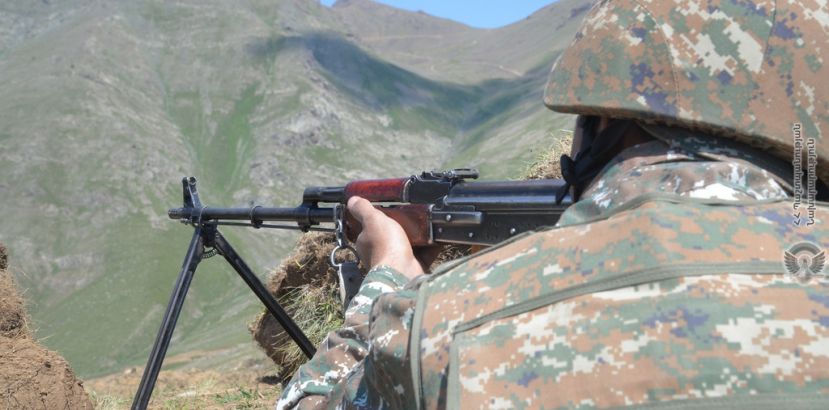 Ադրբեջանի ԶՈւ ստորաբաժանումները խախտել են հրադադարի ռեժիմը: ՀՀ ՊՆ
