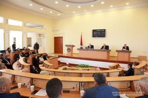 President Sahakyan made an annual statement at the sitting of the National Assembly