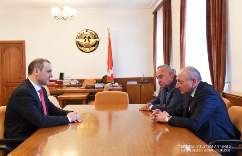 Meeting with secretary of the Republic of Armenia Security Council Armen Grigoryan