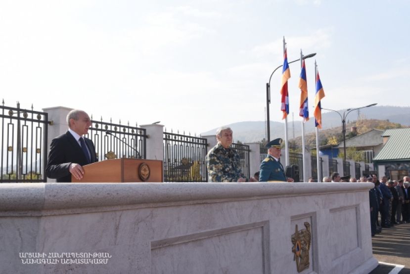 Solemn event devoted to the Day of the Worker of the State Service on Emergency Situations