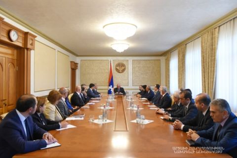 Consultation with senior staff of the foreign ministry central apparatus and permanent representatives abroad