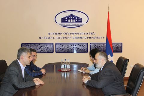 Foreign Minister of Artsakh Received Representatives of the ARF Dashnaktsutyun Supreme Body of Armenia and Central Committee of Artsakh