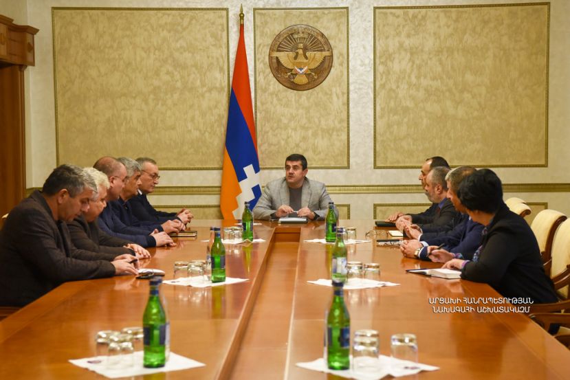 President Harutyunyan convened a working consultation