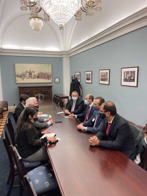 Artak Beglaryan discussed with the US Congressmen issues related to Artsakh&#039;s international involvement