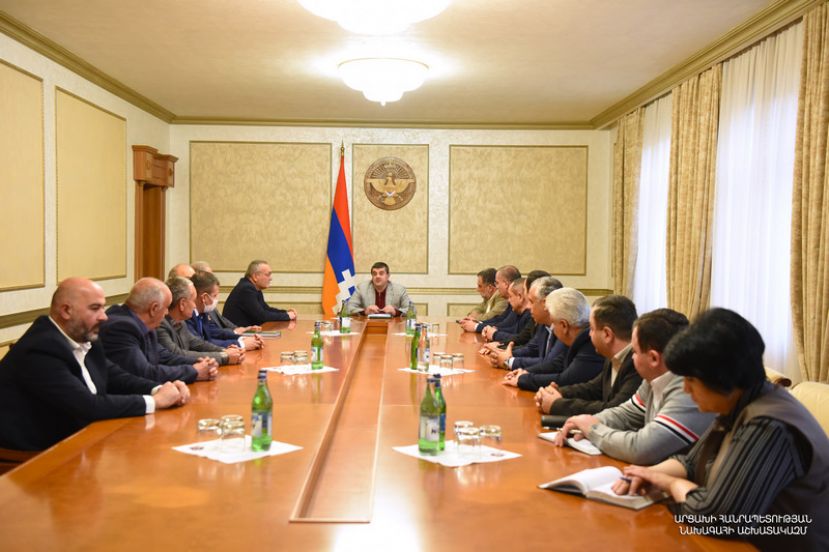 President Harutyunyan convened an enlarged working consultation