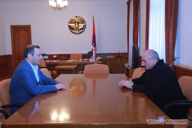 Встреча с секретарем Совета безопасности Республики Армения Арменом Григоряном