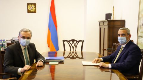 Встреча министров ИД Республики Арцах и Республики Армения
