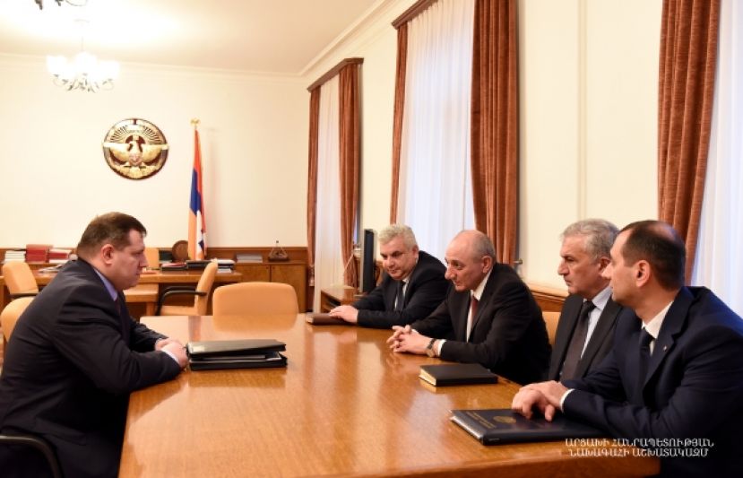 Встреча с председателем Следственного комитета Армении Айком Григоряном