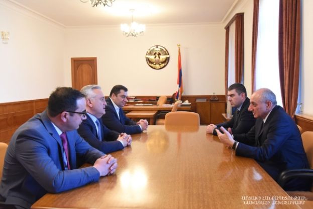 Встреча с председателем Центрального банка Армении Артуром Джавадяном