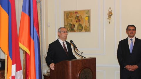 Прием в честь делегации Республики Арцах в посольстве Республики Армения в США