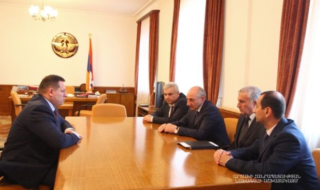 Встреча с председателем Следственного комитета Республики Армения Айком Григоряном